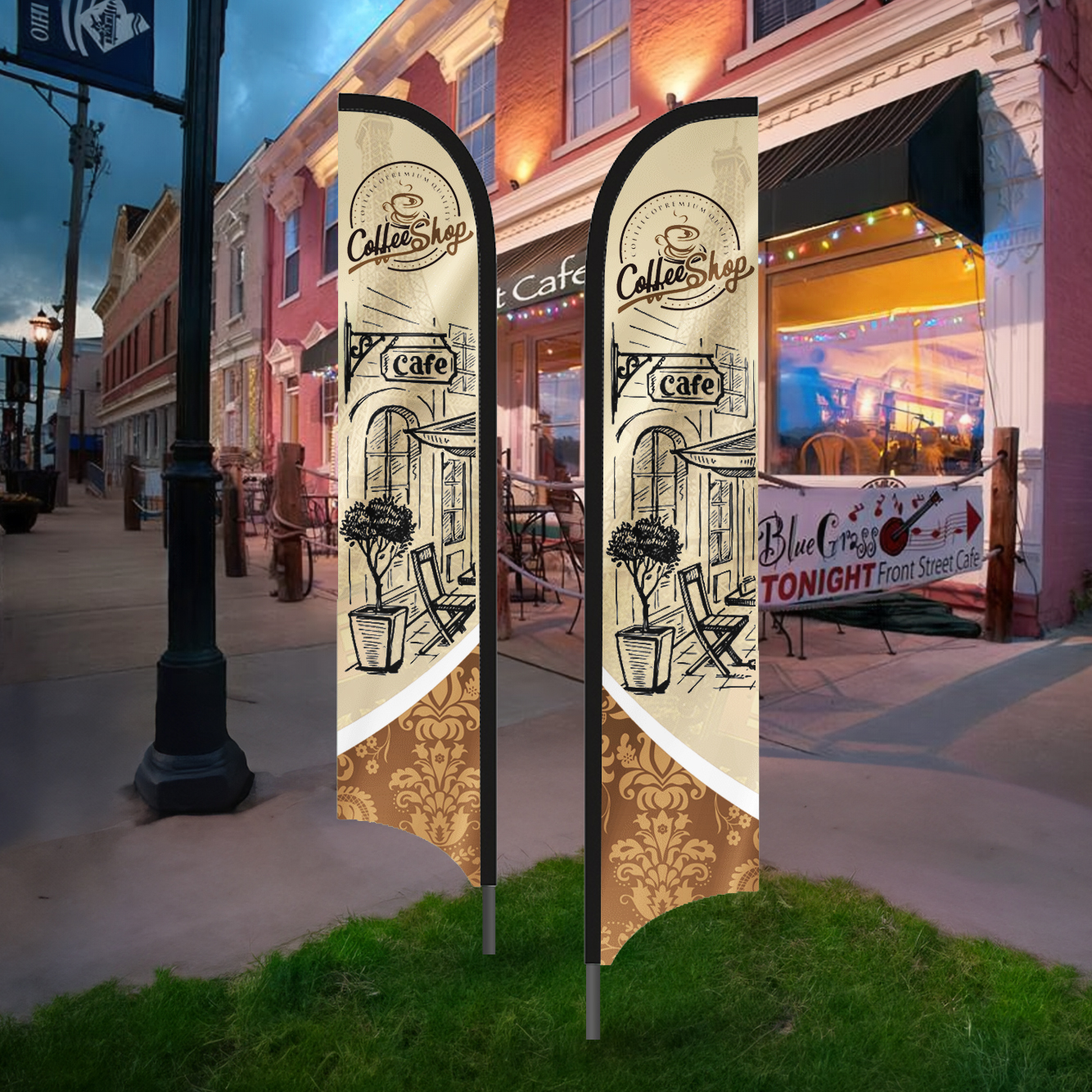 X-Large Double Sided Tail Feather - Kit