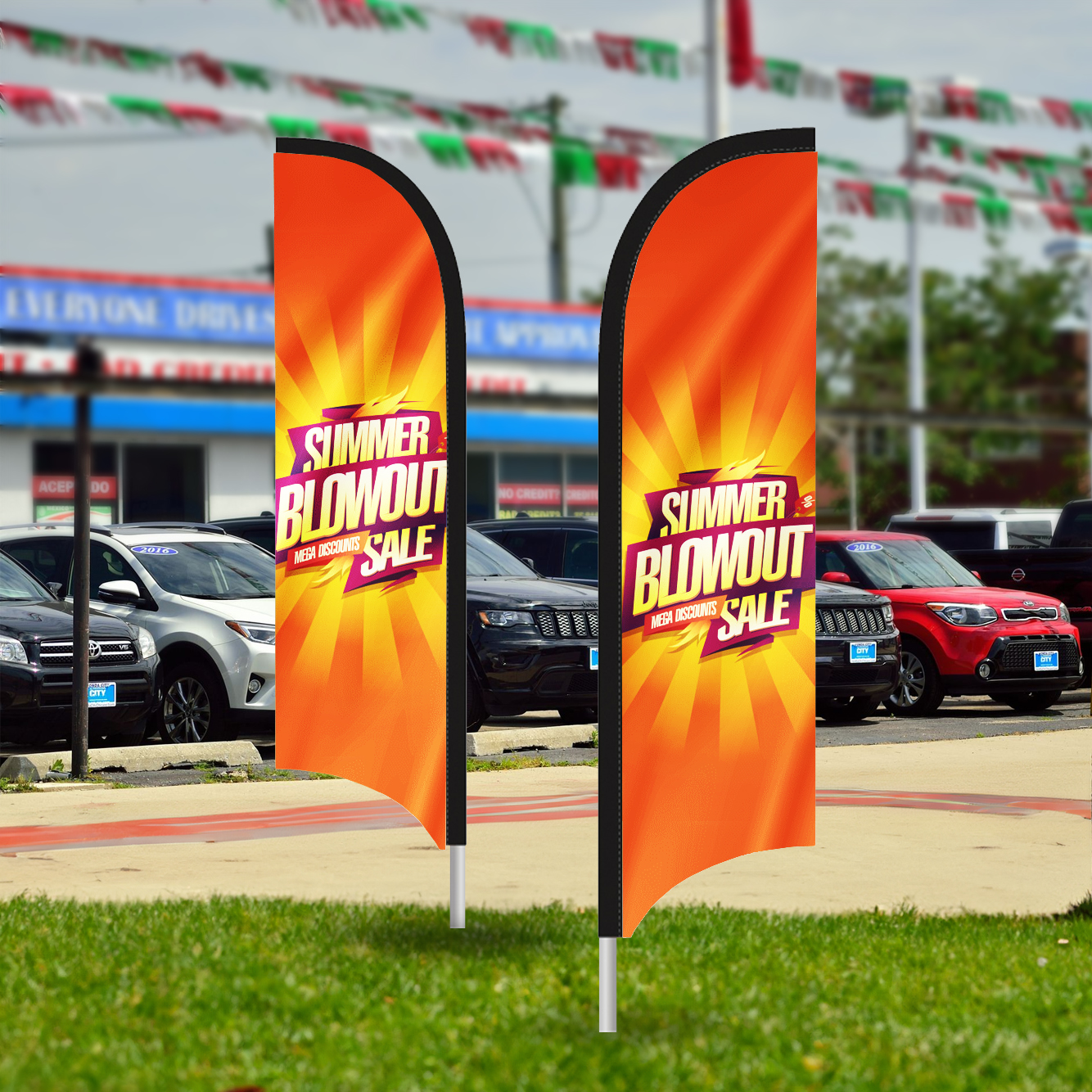 Large Double Sided Tail Feather - Kit