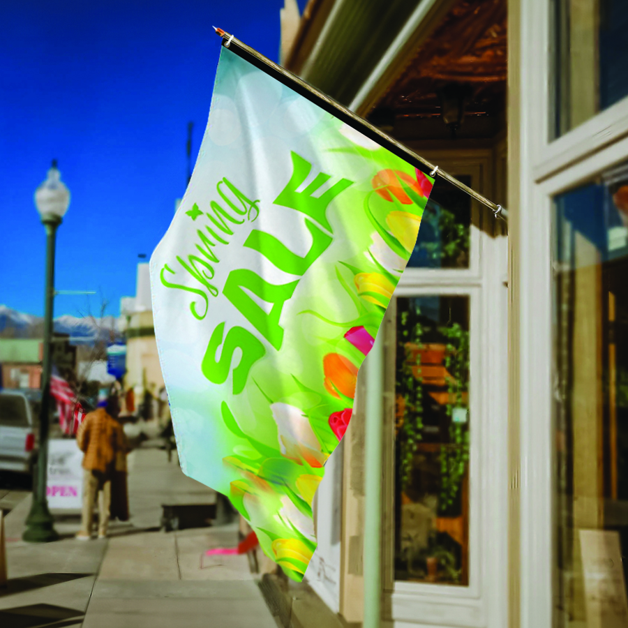 3x5 Custom Horizontal Flag - Single Sided