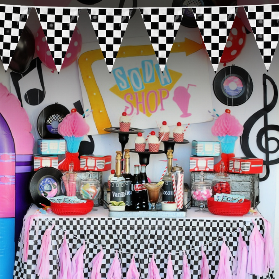 18″ x 12″ Deluxe Race Style Pennant Strings